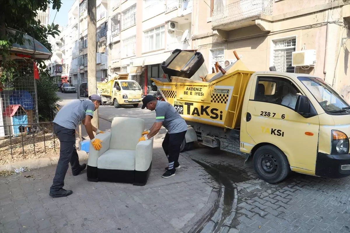 mersinde mobilya ve tekstil atiklari toplaniyor XJhhNqm6