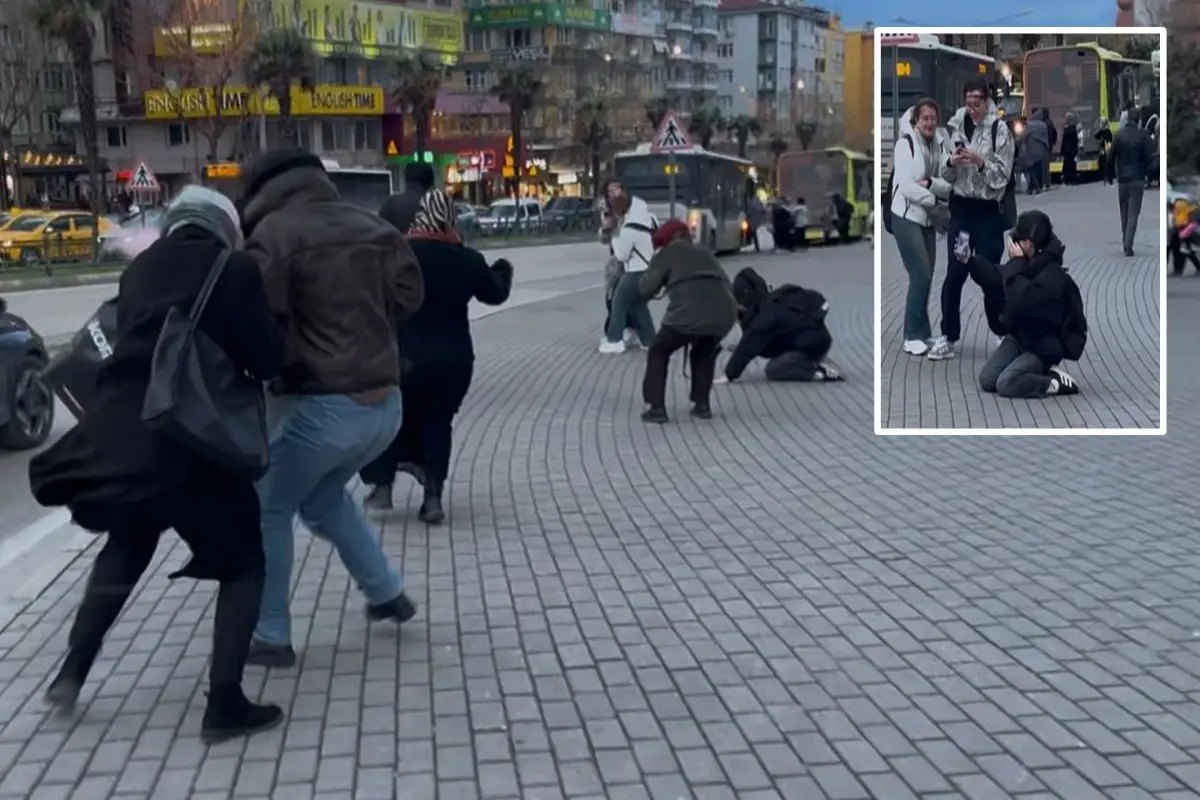 Fırtınada uçmamak için yerlere yattılar