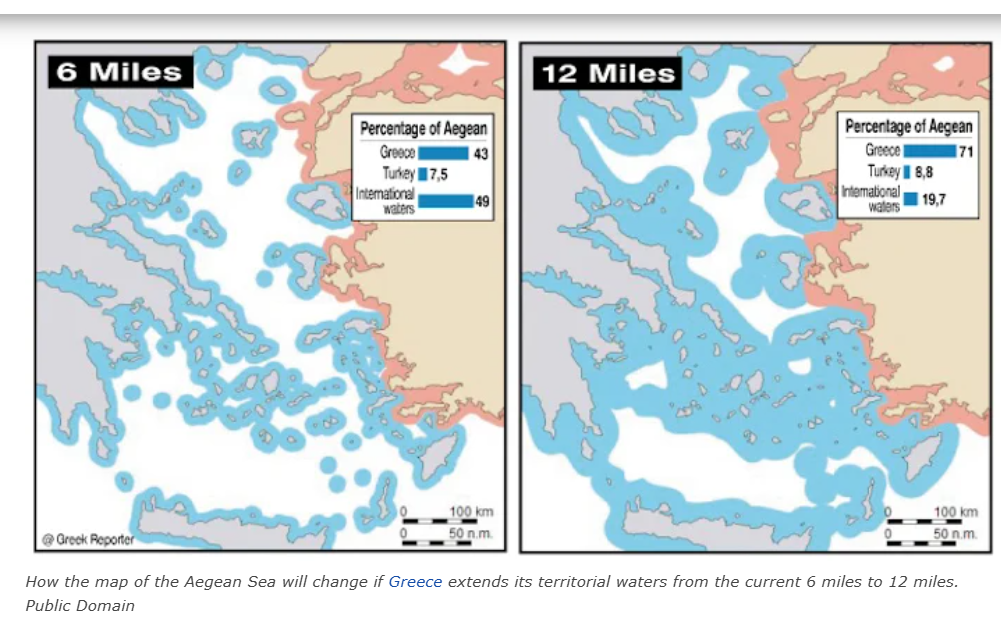 Yunanistan’ın Karasuları Genişletme Planı Türkiye ile Gerilimi Yükseltti