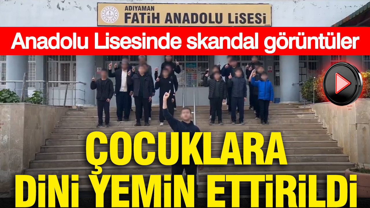 Adıyaman’daki Lisede Dini Yemin Skandalı: Eğitimde Laiklik İhlal Edildi