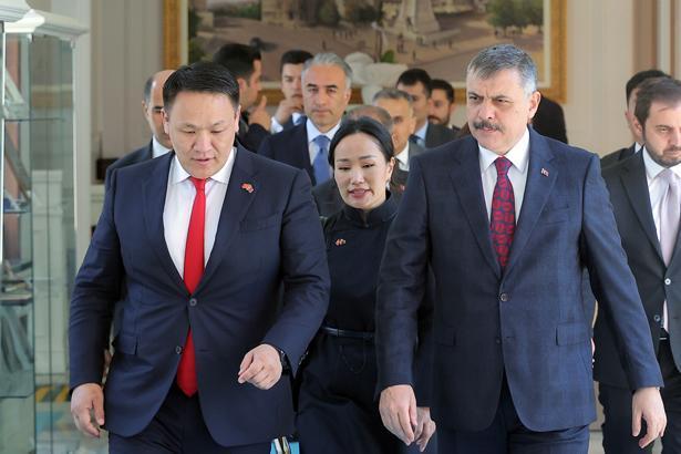 İçişleri Bakanı Çiftçi, Moğolistan Başbakan Yardımcısı Nomtoibayar ile görüştü
